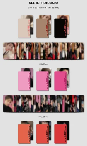 Vista 2 de (PLATAFORMA Ver.) THE BOYZ CHASE 5º Mini álbum (STEALER Ver) K-POP SELLADO