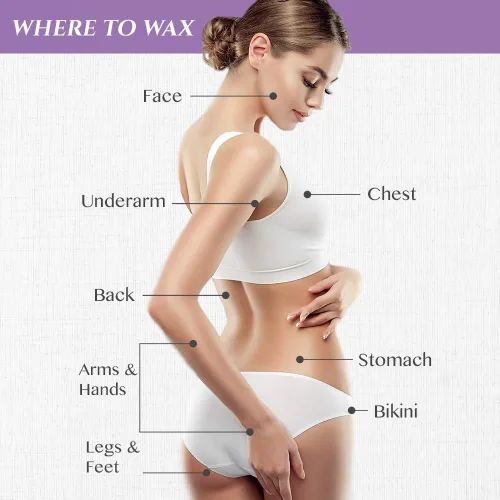 Vista 5 de Satin Smooth Waxing Duo: cera de depilación de óxido de zinc y gel calmante para la piel de aloe vera fresco