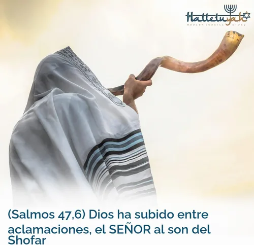 Vista 9 de Shofar de cuerno Kudu de Israel con soporte decorado por HalelluYAH