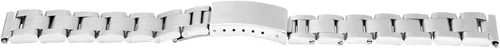 Vista 5 de Ewatchparts PULSERA DE BANDA OSTER RESISTENTE DE 18MM COMPATIBLE CON TAG HEUER MODELO WA1211 ACERO INOXIDABLE
