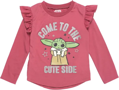 Vista 5 de STAR WARS The Child - Conjunto de camiseta y leggings para niñas pequeñas