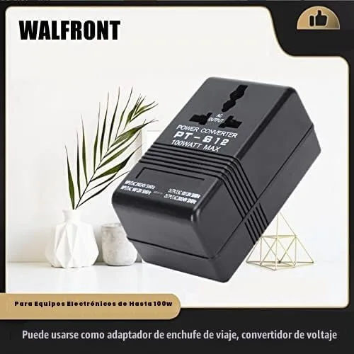 Vista 7 de Convertidor de voltaje de potencia PT-S12 100W, 110V/220V Modo dual