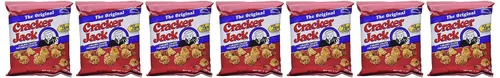 Vista 2 de Cracker Jack Palomitas de maíz y cacahuetes recubiertos de caramelo 1.25 oz Bolsas (7 bolsas)