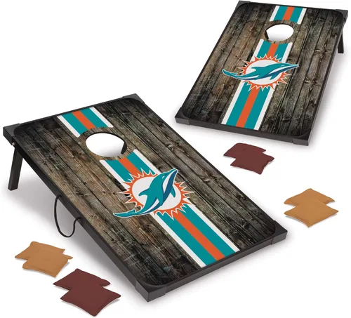 Vista 32 de Wild Sports - Set Deluxe para Jugar Cornhole con Tablero de MDF de 2 x 3 Pies - Incluye Esquinas y Delantales