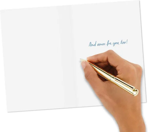 Vista 9 de Hallmark Tarjetas de cumpleaños con sobres, paquete surtido de 12 (Bendiciones)