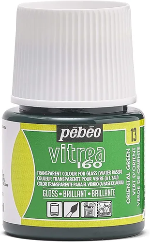 Vista 46 de Pebeo Vitrea 160 - Botella de diluyente para pintura de vidrio (45 ml)