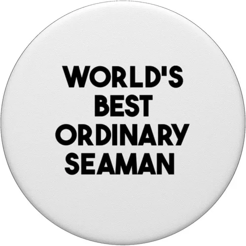 Vista 3 de World's Best Ordinary Seaman PopSockets PopGrip intercambiable