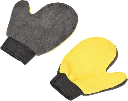 Vista 7 de M METERXITY Manopla de limpieza - Guantes de microfibra para lavar platos, ropa y persianas, aplicar a la limpieza de la casa