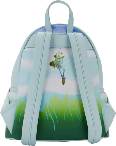 Vista 3 de Loungefly Disney Pixar A Bugs Life Earth Day - Bolso de hombro para mujer con doble correa, Multi, talla única
