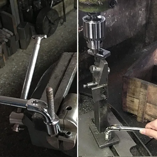 Vista 8 de Utoolmart Llave hexagonal abierta en forma de L de 0.236 in métrica en forma de L, 1 unidad