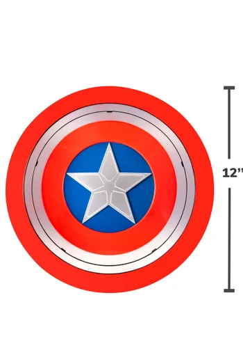 Vista 5 de Escudo de Capitán América de Sam Wilson de 12 Pulgadas Multicolor