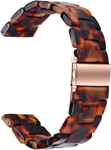 Vista 14 de Correa de reloj de resina compatible con Amazfit GTS/GTS2/GTS 3/GTS 2e/GTS 2 mini/GTS 4 mini/GTR Mini, correa de repuesto para reloj inteligente