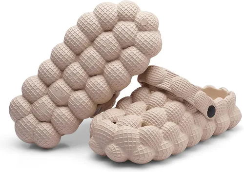 Vista 3 de Sandalias unisex de burbujas para niños, sandalias de pelota de golf, zuecos de burbujas, zapatos de jardín para niñas y niños, cómodas