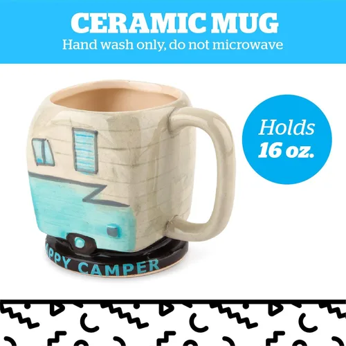 Vista 3 de Taza BigMouth Happy Camper