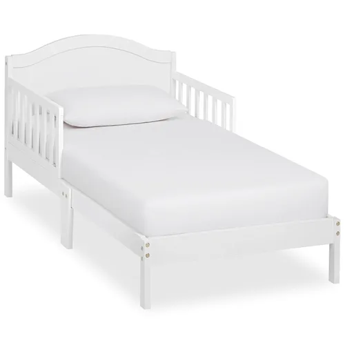 Vista 12 de Dream On Me Sydney - Cama para niños pequeños, color negro, con certificado Greenguard Gold y JPMA, diseño bajo, acabados no tóxicos, rieles