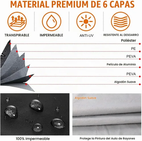 Vista 4 de Cubierta impermeable para cabina de camión reemplazar la serie F/Silverado/Ram CrewCab 2 puertas