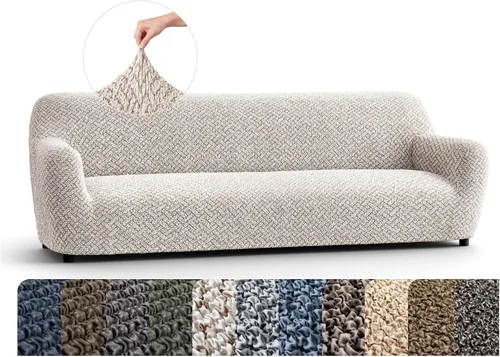 Vista 45 de PAULATO BY GA.I.CO. Funda para silla – Funda elástica para sillón – Funda de sillón para mascotas y niños – Fundas suaves para silla – Protector