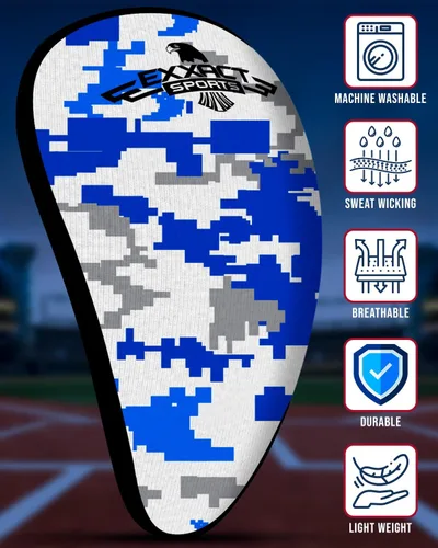 Vista 4 de Exxact Sports Copa atlética ligera para hombres y niños con borde suave comodidad para un apoyo superior, copa de béisbol para niños y jóvenes
