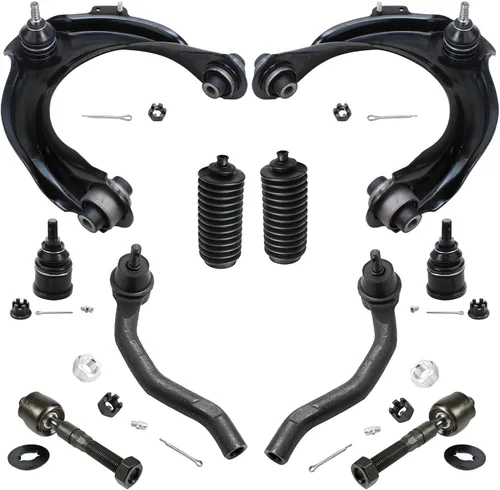 Vista 44 de Detroit Axle - Kit de suspensión delantera de 10 piezas para Chevrolet Trailblazer GMC Envoy 2004-2007 2005 2006 Soportes de brazo de control