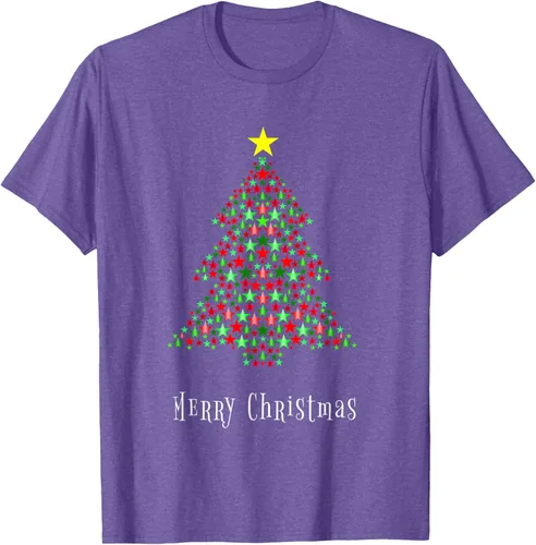 Vista 10 de Celebración del árbol de Navidad - Feliz Navidad - Camiseta de Navidad