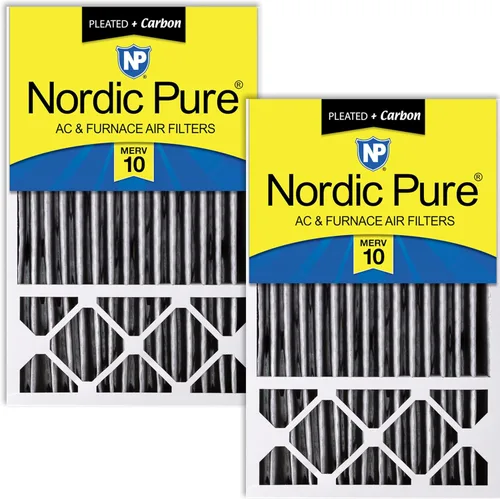 Vista 28 de Nordic Pure 16x25x5 (15_3/4 x 24_3/4 x 4_3/8) Honeywell/Lennox Filtro de aire de reemplazo MERV 8 1 unidad