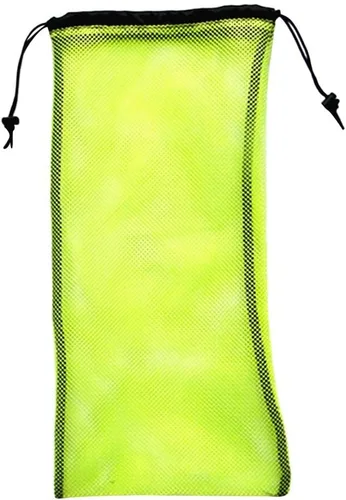 Vista 4 de Bolsa de malla duradera con cordón de 19 x 9 pulgadas, bolsa de almacenamiento para buceo, buceo, aletas, aletas, máscara, gafas, accesorios