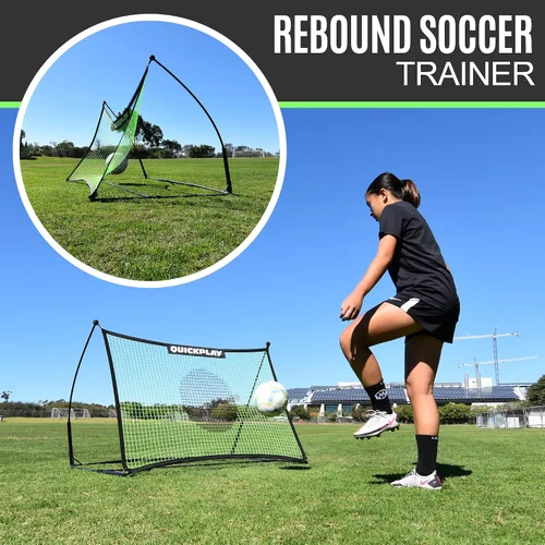Vista 2 de QUICKPLAY Spot Target TEKKERS - Rebote de fútbol Perfecto para entrenamiento de equipo o en solitario Equipo de entrenamiento de fútbol ideal