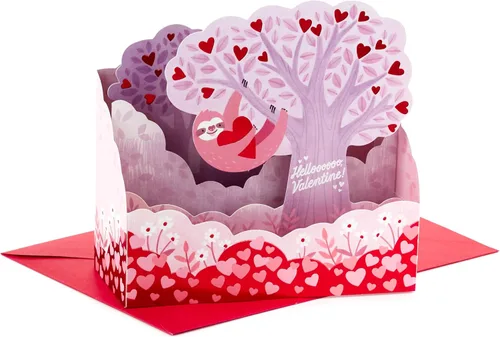 Vista 11 de Hallmark Paper Wonder - Tarjeta desplegable para el día de San Valentín (cupcake de panal de miel)