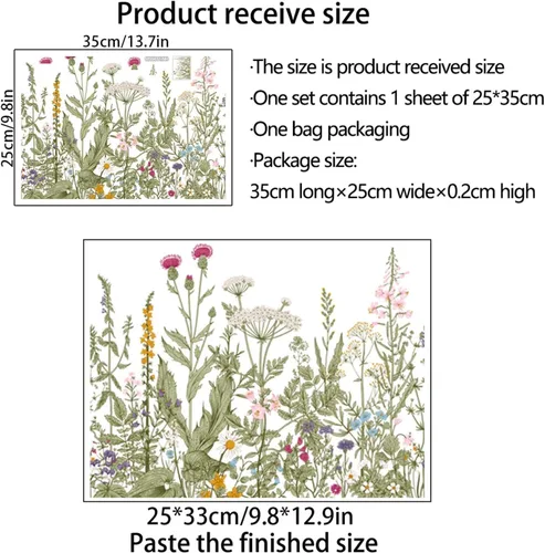 Vista 7 de Adhesivo para inodoro con hojas de plantas verdes, autoadhesivo, extraíble, impermeable, calcomanías de pared para inodoro, baño, cisterna