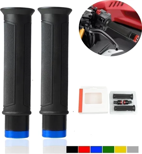 Vista 5 de Para Yamaha FZ-07 Fz07 MT-07 Mt07 MT-09 Mt09 XJ6 Accesorios de motocicleta 0.866 in 7/8 '' Marca Antideslizante Manillar