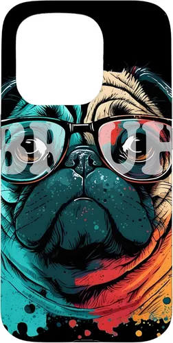 Vista 14 de Bruh Pug Aesthetic Funny Men Women Boy Girl Dog Case for iPhone 17