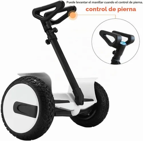 Vista 4 de Ninebot - Repuesto para manillar Ninebot miniPRO miniLITE S Self Balance Hoverboard con mango ajustable, liberación de presión de rodilla