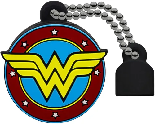 Vista 2 de EMTEC 32GB-Wonderwoman DC Comics Collector USB 2.0 3D Soft Touch Gum Flash Drive