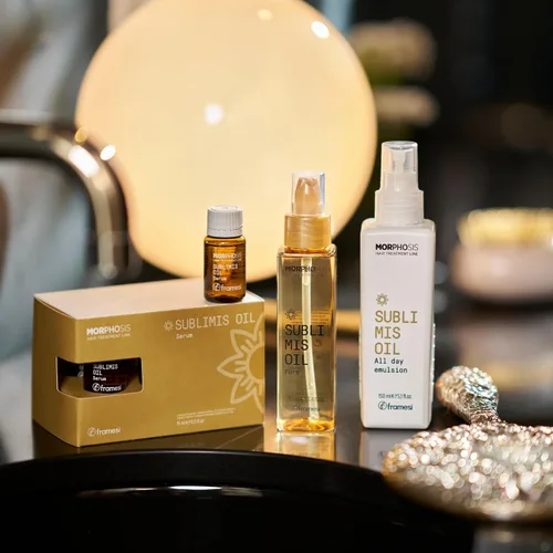 Vista 9 de FRAMESI Morphosis Sublimis - Suero de aceite para el cabello, tratamiento capilar hidratante