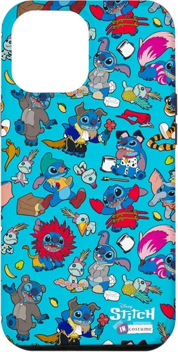 Vista 25 de iPhone 16 Disney 100 Stitch in Costume Disney Characters and Scrump Case
