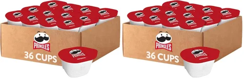Vista 8 de Pringles Papas Fritas, Aperitivos para el Almuerzo, Aperitivos para Llevar, Original (36 Envases)