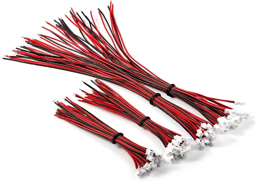 Vista 9 de Chanzon 30 pares JST1.0.984 in 2 Pin Micro conector conector UL1007 alambre Alambre de cobre estañado, 3.937 in extra largo, para PCB, drone, tira