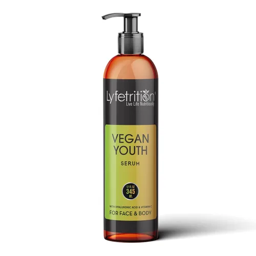 Vista 14 de Lyfetrition Suero de ácido azelaico con ácido hialurónico Suero facial natural con vitamina C y aloe vera (12 onzas líquidas), transparente