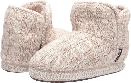 Vista 8 de MUK LUKS Pantuflas Leigh para mujer