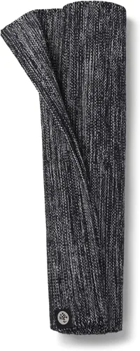 Vista 2 de Manduka Shala - Alfombra de yoga tejida a mano, ideal para viajes y meditación al aire libre, hecha con algodón reciclado, 71 x 26 pulgadas