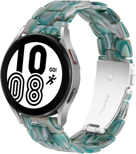 Vista 20 de Correa compatible con Samsung Galaxy Watch 6/6 Classic/Galaxy Watch 5/5 Pro / 4/4 Classic / 3 de 1.61 pulgadas / Active 2, correa de repuesto