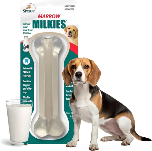 Vista 18 de Sporn Yuppie - Juguete dental para cachorros, masticable de médula, pequeño, blanco, (33810)