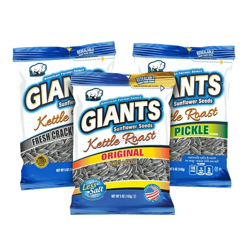 Vista 14 de GIANTS KC Style BBQ Semillas de Girasol - Semillas de girasol a granel, semillas de girasol tostadas para comer, sabor a barbacoa, aperitivo