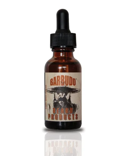 Vista 14 de Aceite para barba (Butch: Birchwood, Oud y Lemongrass) Made in USA with moringa, argan, and jojoba oils. Moisturizes & nourishes dry, flaky skin