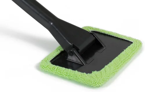 Vista 3 de EasyWipe Limpiadores de ventanas de microfibra. Superficie de limpieza de 3-1/2 x 5 pulgadas con mango largo de 14 pulgadas