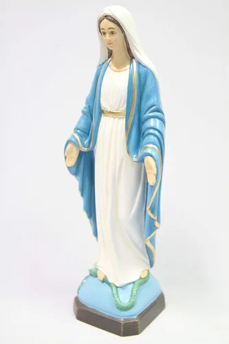 Vista 3 de Vittoria Collection Estatua católica italiana de Nuestra Señora de Gracia, Virgen María, Virgen María, Virgen y Madonna, estatua católica italiana