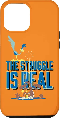 Vista 25 de iPhone 16 Looney Tunes Roadrunner the Struggle Is Real Case