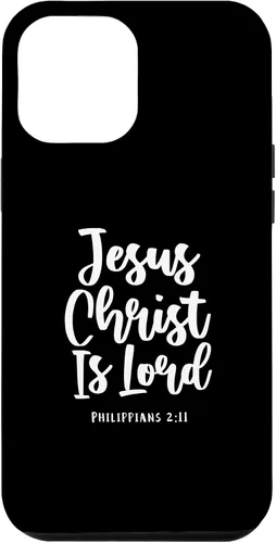 Vista 6 de iPhone 15 Jesús es el Señor Filipenses 2:11 Fe Versículo de la Biblia