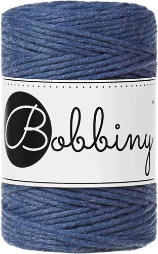 Vista 31 de Bobbiny Cordón de macramé de una sola capa para bebé de 0.069 pulgadas (100% algodón reciclado)