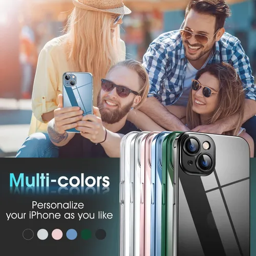 Vista 210 de Supdeal Funda cristalina transparente para iPhone 11, [No se amarillea] [Protección de la cámara] [Probado contra caídas de grado militar] Funda